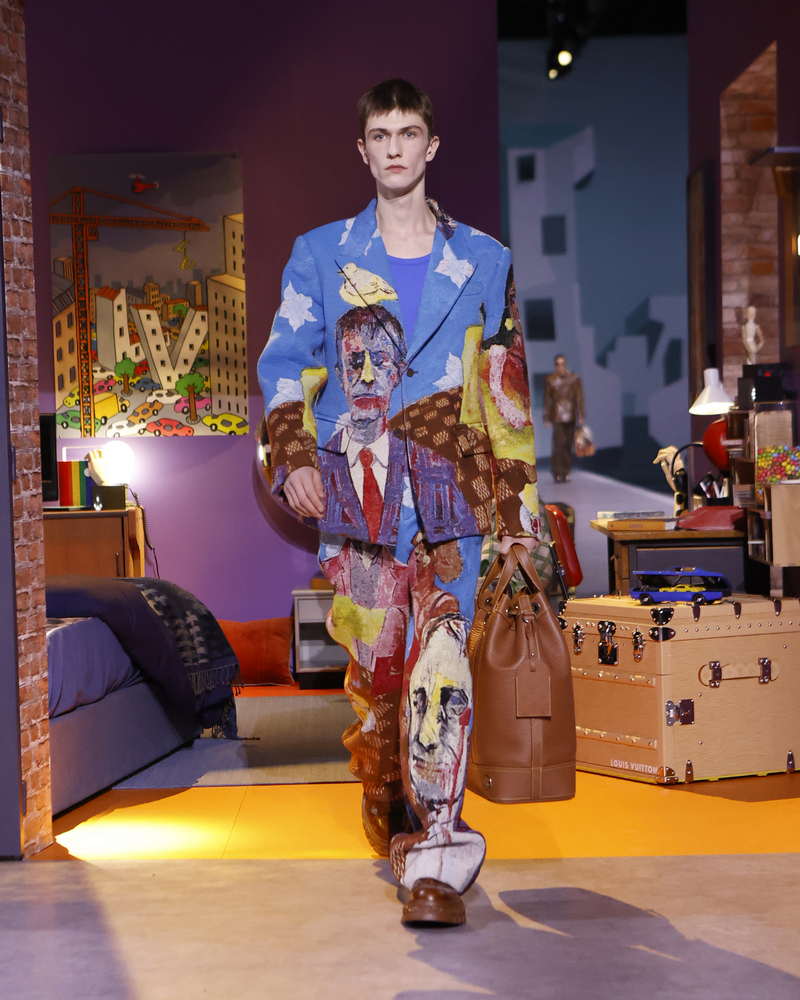 Louis Vuitton FW23 Men's Collection Is an Artistic Dialogue About