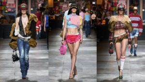 DSQUARED2 Fall Winter 2023 2024 Co-ed Collection - Photo courtesy of Dsquared2