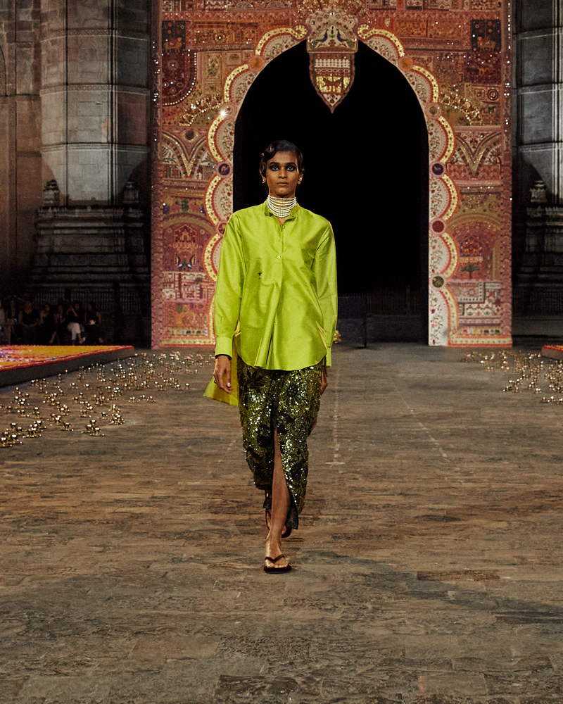 Dior. The Fall 2023 Collection in Mumbai - Photo courtesy of Dior