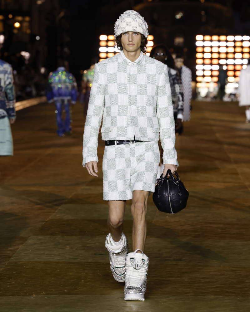 Louis Vuitton Spring 2024 Men's Fashion Show Backstage