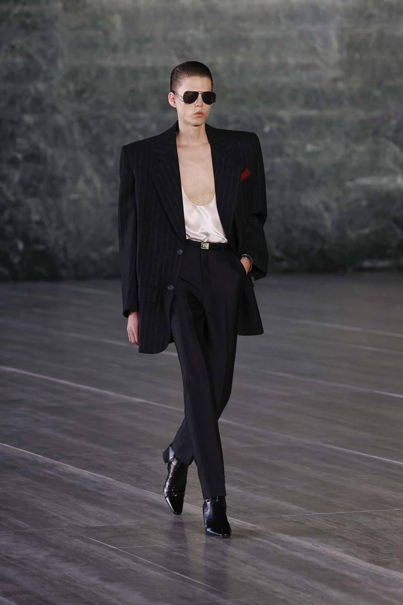 Saint Laurent Men’s summer 2024 - Photo courtesy of Saint Laurent