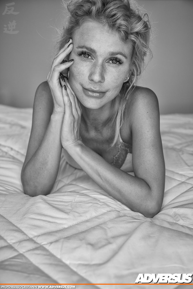 ADVERSUS Cover Model Olga Novoselova