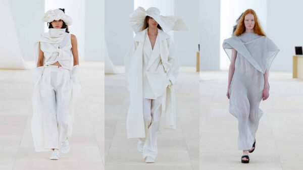 Issey Miyake Spring Summer 2024 - Photo courtesy of Issey Miyake