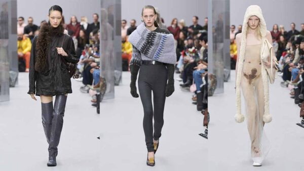 Acne Studios Fall Winter 2025 Womenswear - Photo courtesy of Acne Studios