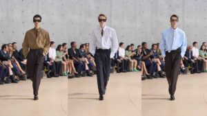 Saint Laurent Men’s Summer 2026 - Photo courtesy of Saint Laurent