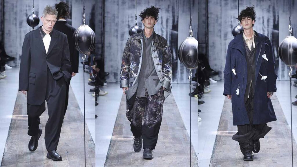 Yohji Yamamoto Fall/Winter 2026-2027 - Photo courtesy of Yohji Yamamoto