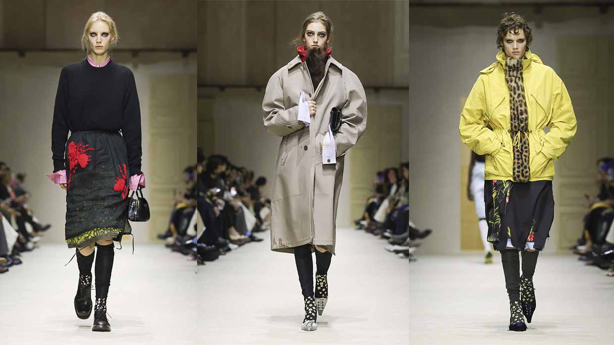 Prada woman Fall Winter 2026 2027 - Photo courtesy of Prada