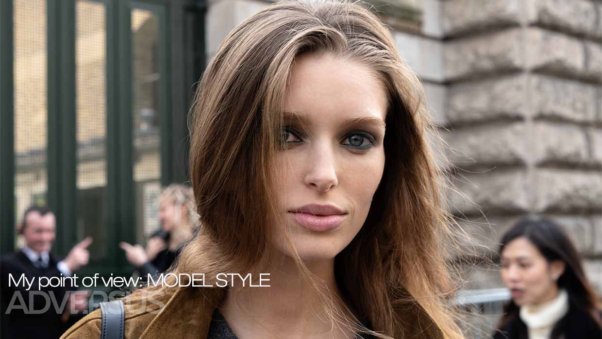 Stella Hanan. My Point of View: Backstage Exit at Hermès Fall/Winter 2026–2027 - Photo ADVERSUS