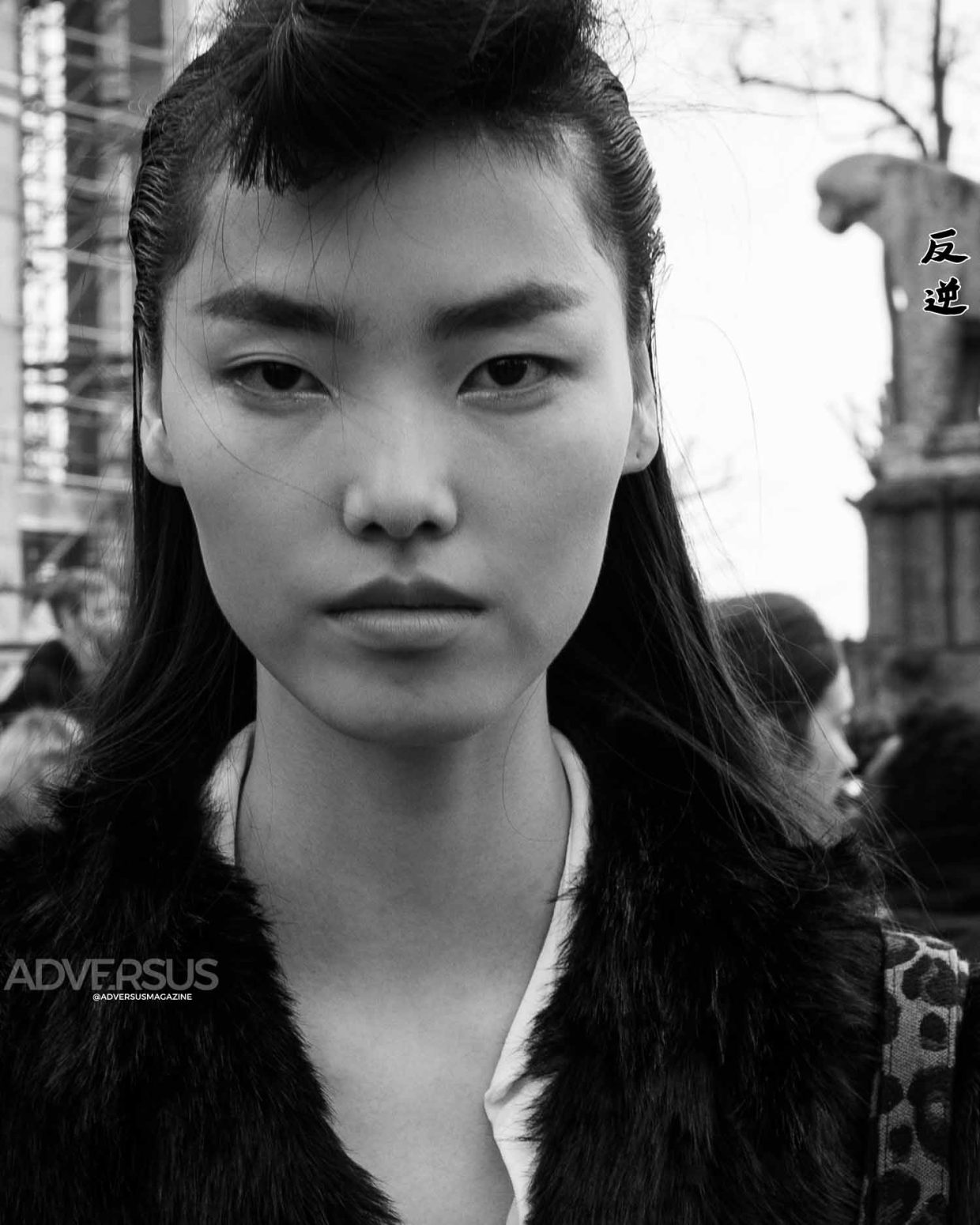 Jiahui Zhang My Point of View: Mugler’s Models Paris Fashion Week FW26 - Photo ADVERSUS
