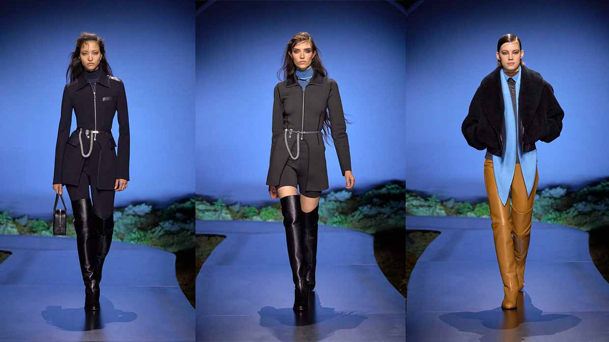 Twilight in Motion: Hermès Unveils a Nocturnal Elegance for Fall/Winter 2026-2027 - Photo courtesy of Hermès