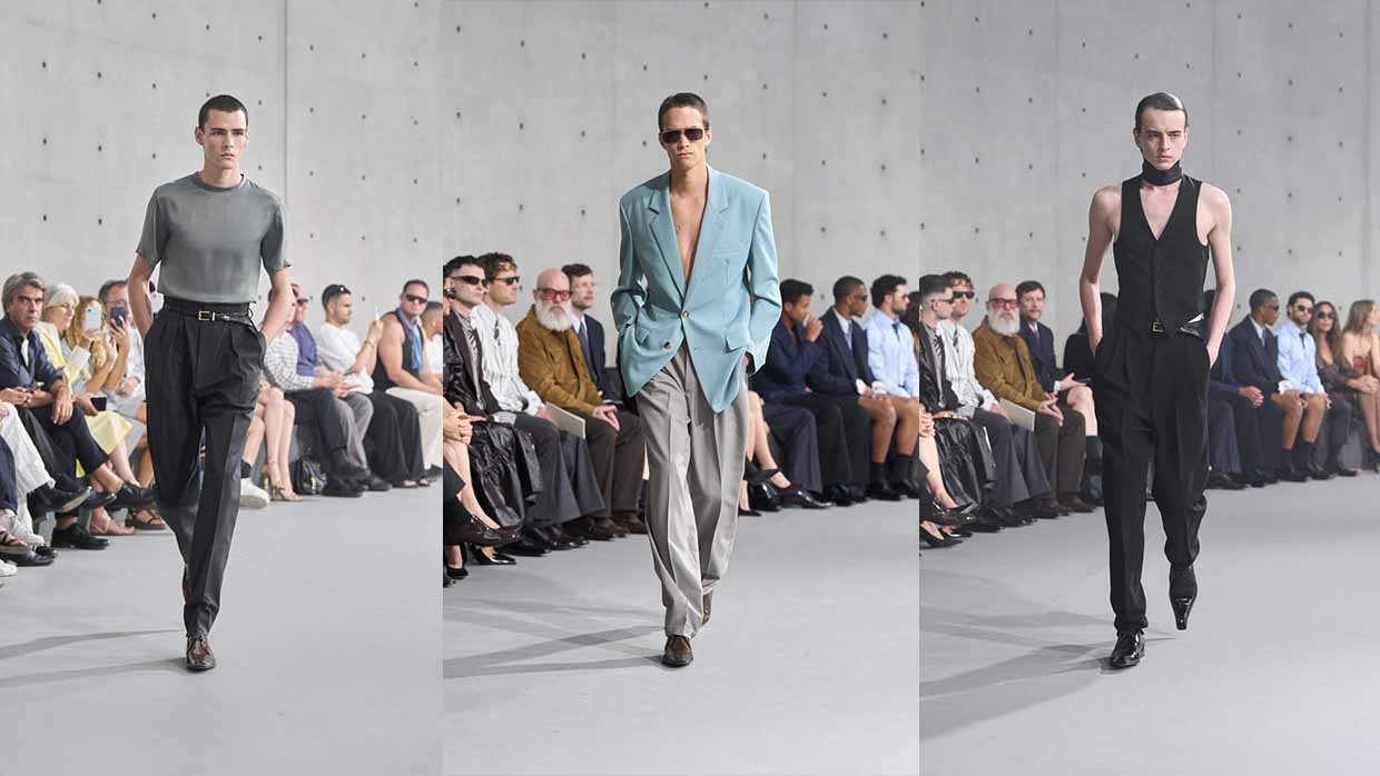 Saint Laurent Men’s Summer 2027 - Photo courtesy of Saint Laurent