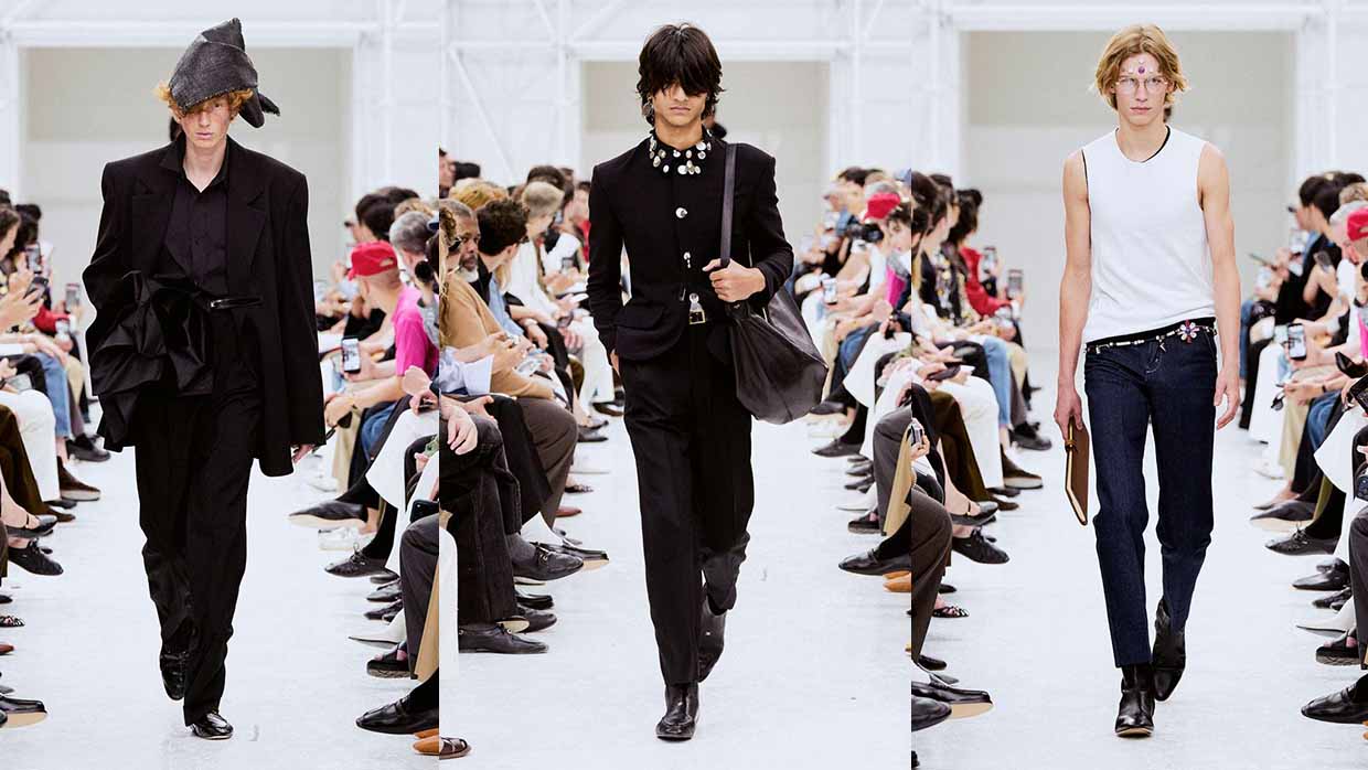 Celine man spring summer 2027 - Photo courtesy of Celine