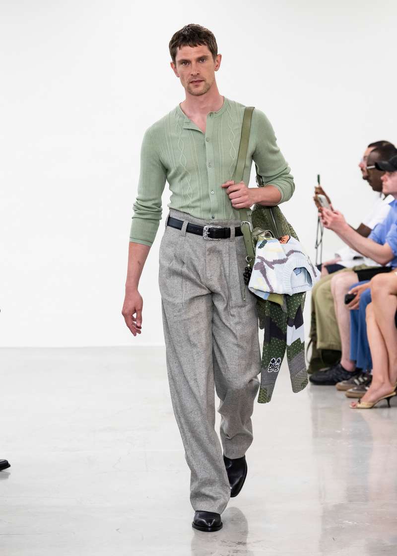 Paul Smith Spring/Summer 2027: Suits in unsuitable situations - Photo courtesy of Paul Smith