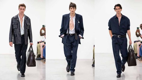 Paul Smith Spring/Summer 2027: Suits in unsuitable situations - Photo courtesy of Paul Smith