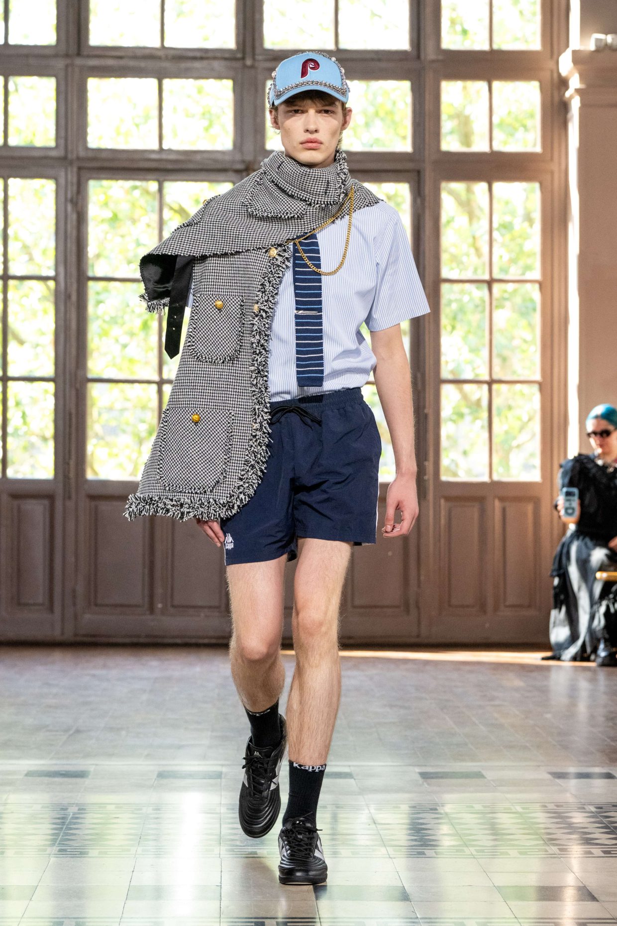 Junya Watanabe MAN Spring/Summer 2027: when bling meets tailoring - Photo courtesy of Junya Watanabe
