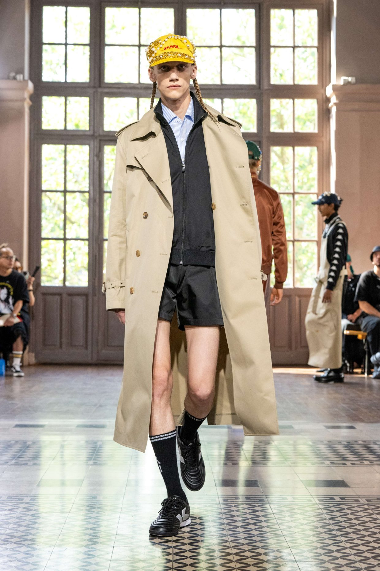 Junya Watanabe MAN Spring/Summer 2027: when bling meets tailoring - Photo courtesy of Junya Watanabe