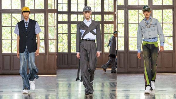 Junya Watanabe MAN Spring/Summer 2027: when bling meets tailoring - Photo courtesy of Junya Watanabe