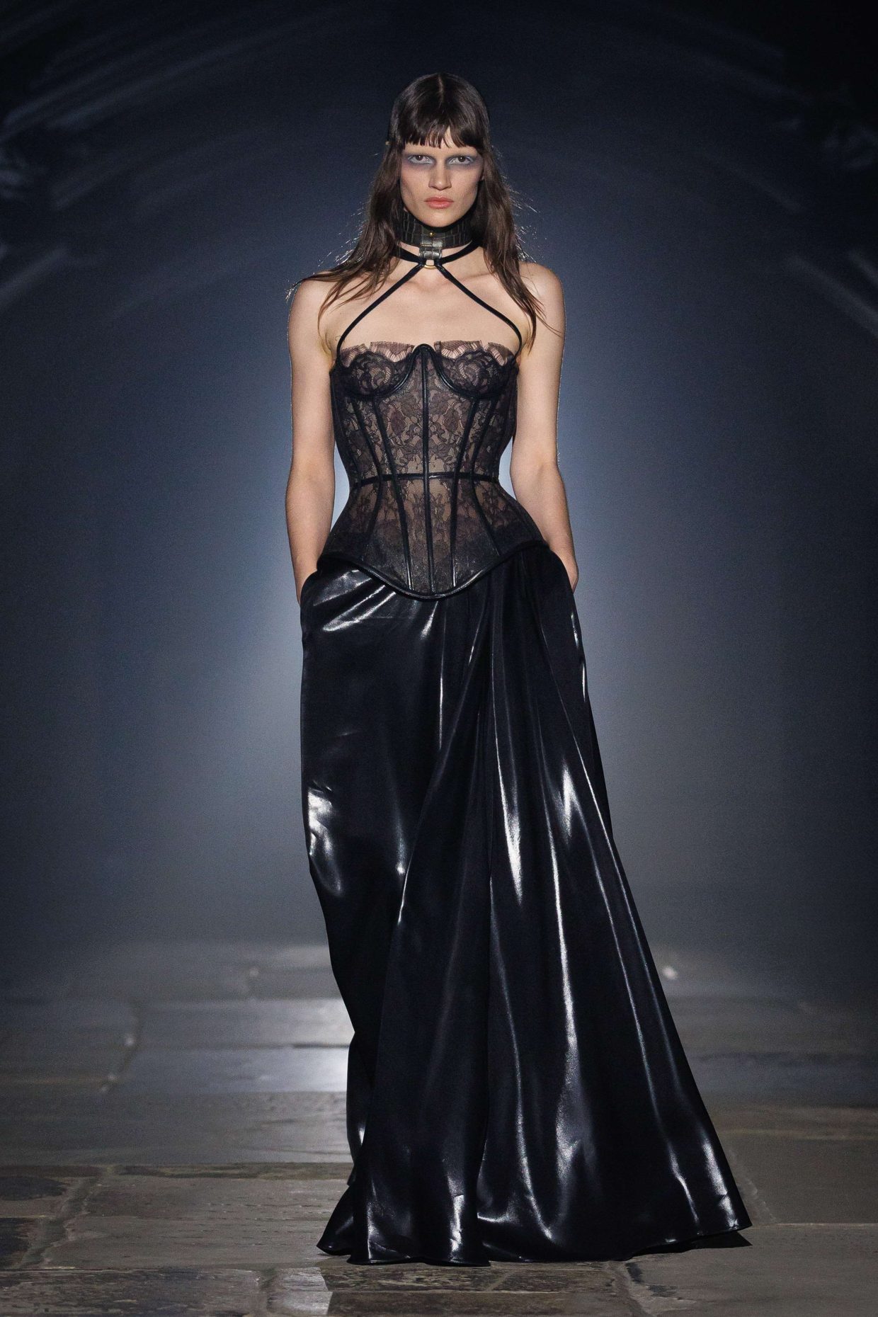 McQueen Spring Summer 2027: angels in the dark - Photo courtesy of McQueen